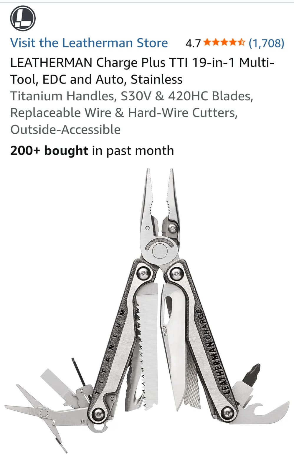 Leatherman Charge Plus Multi-tool
