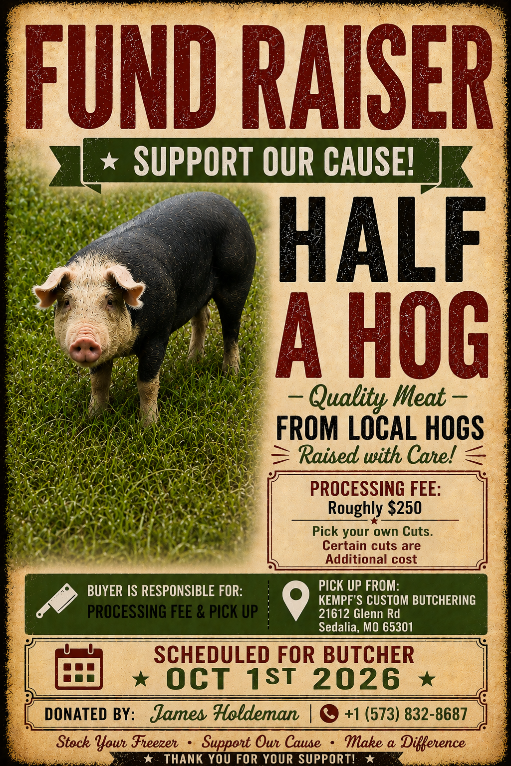 2nd Half a hog