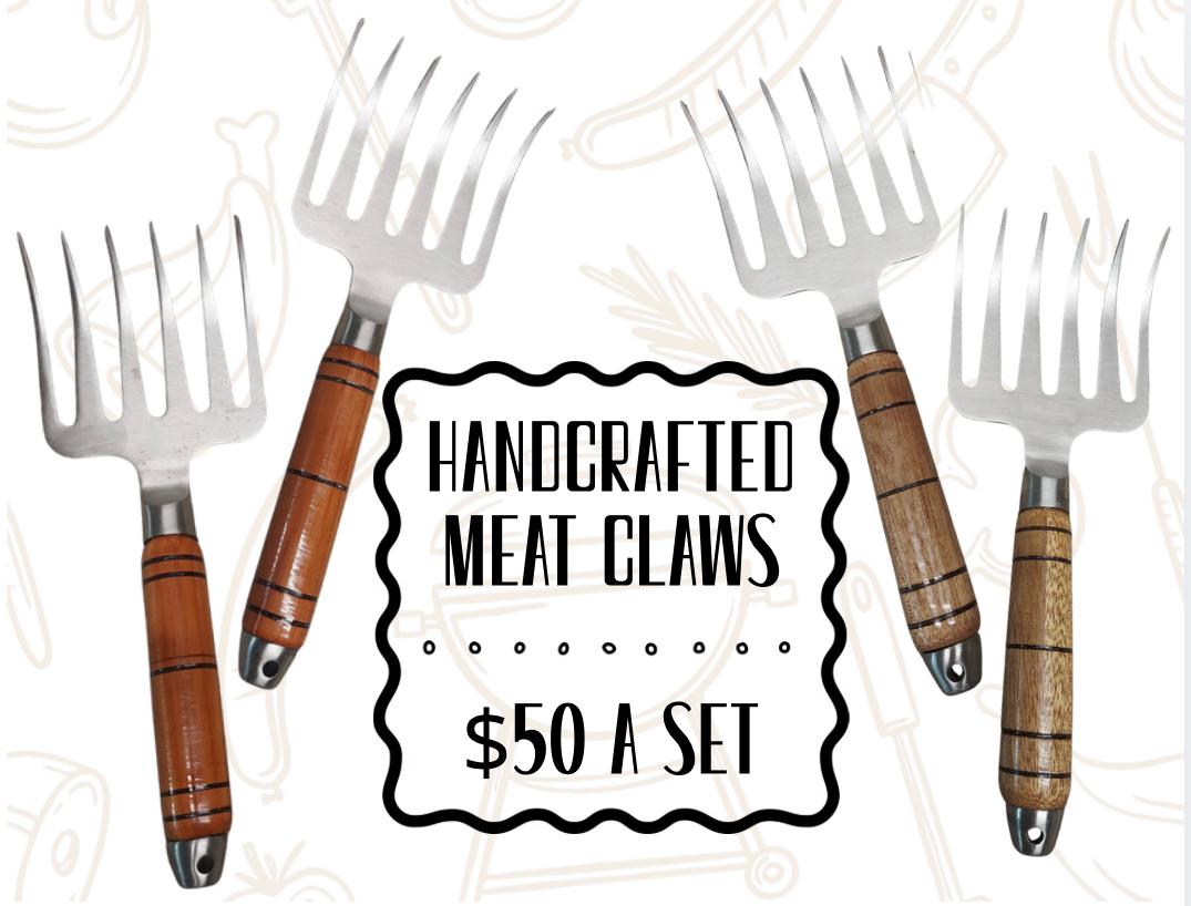 Handmade meat claws