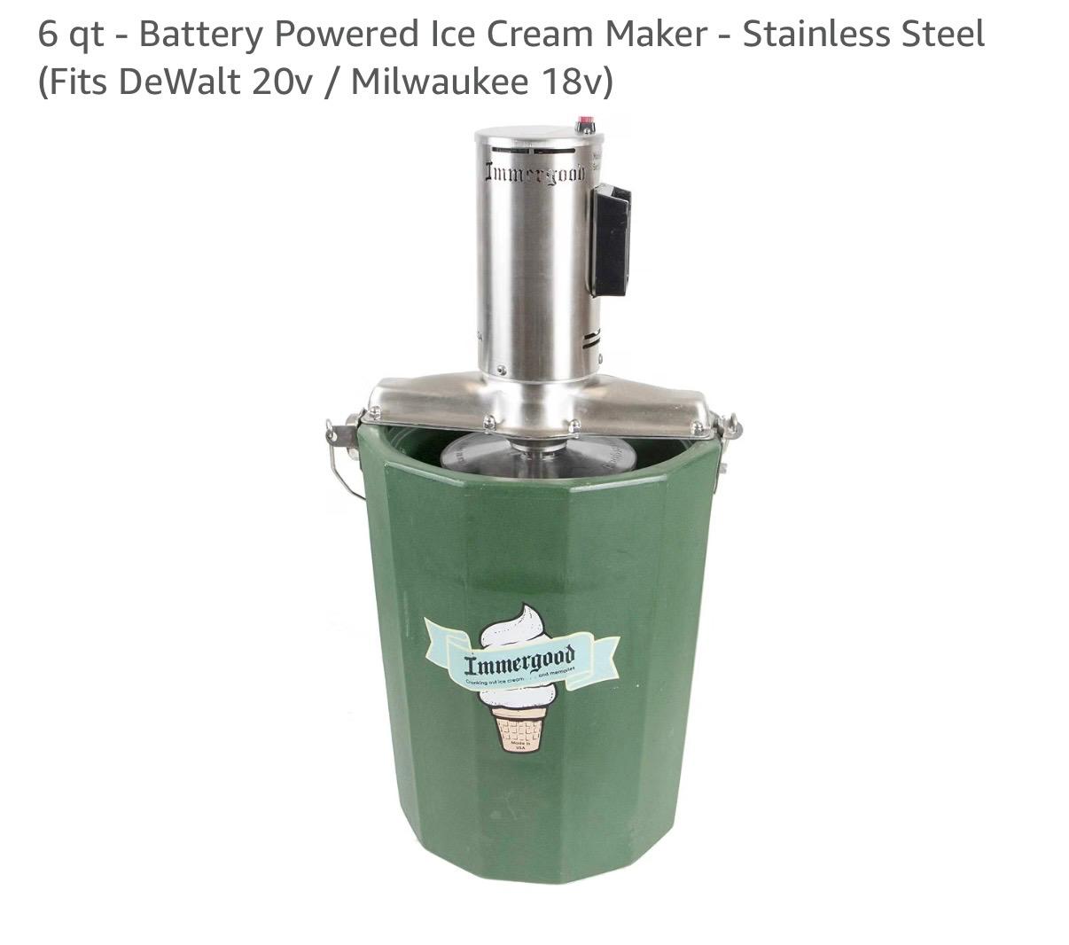 ImmerGood Ice-cream Maker