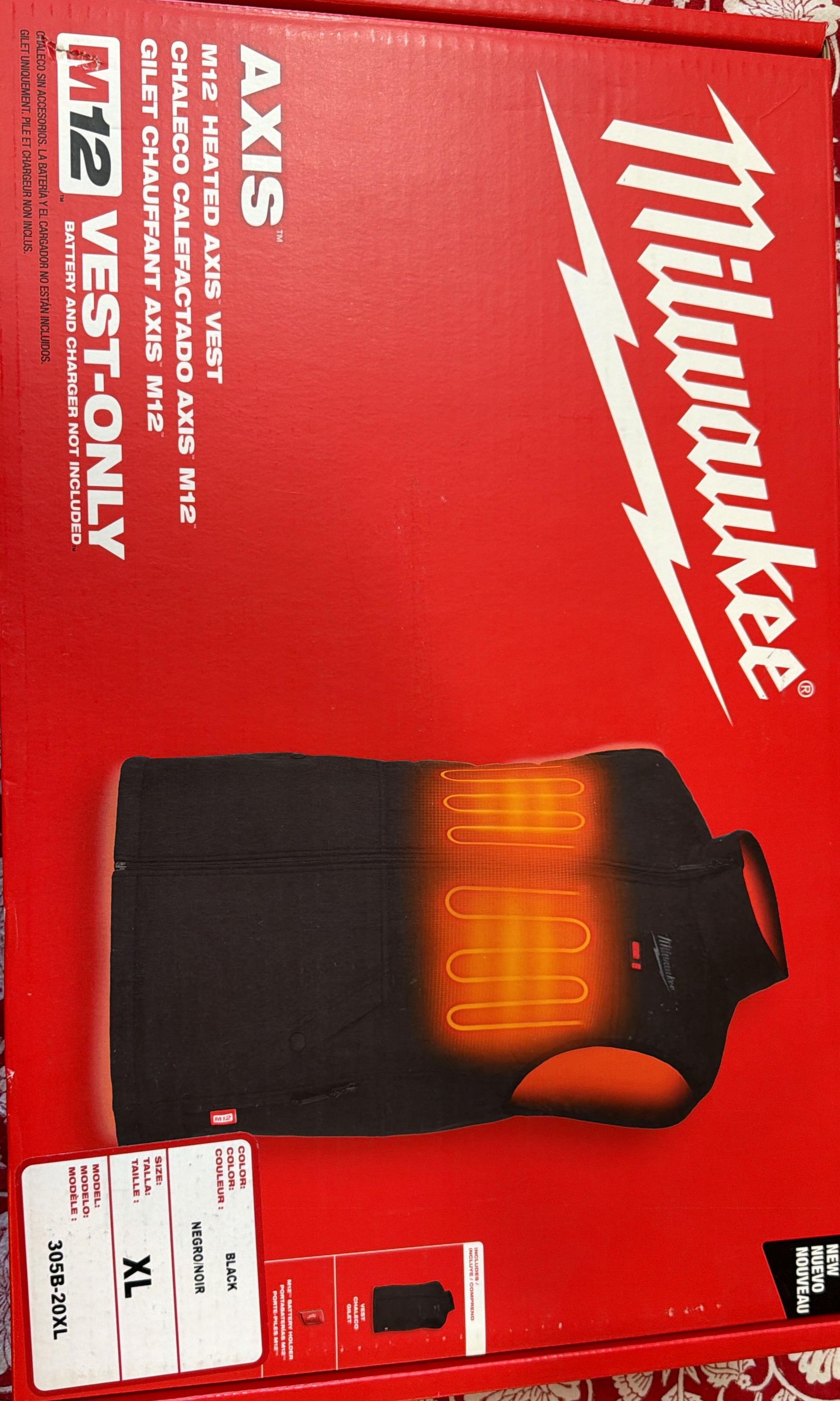 Milwaukee heated Vest XL