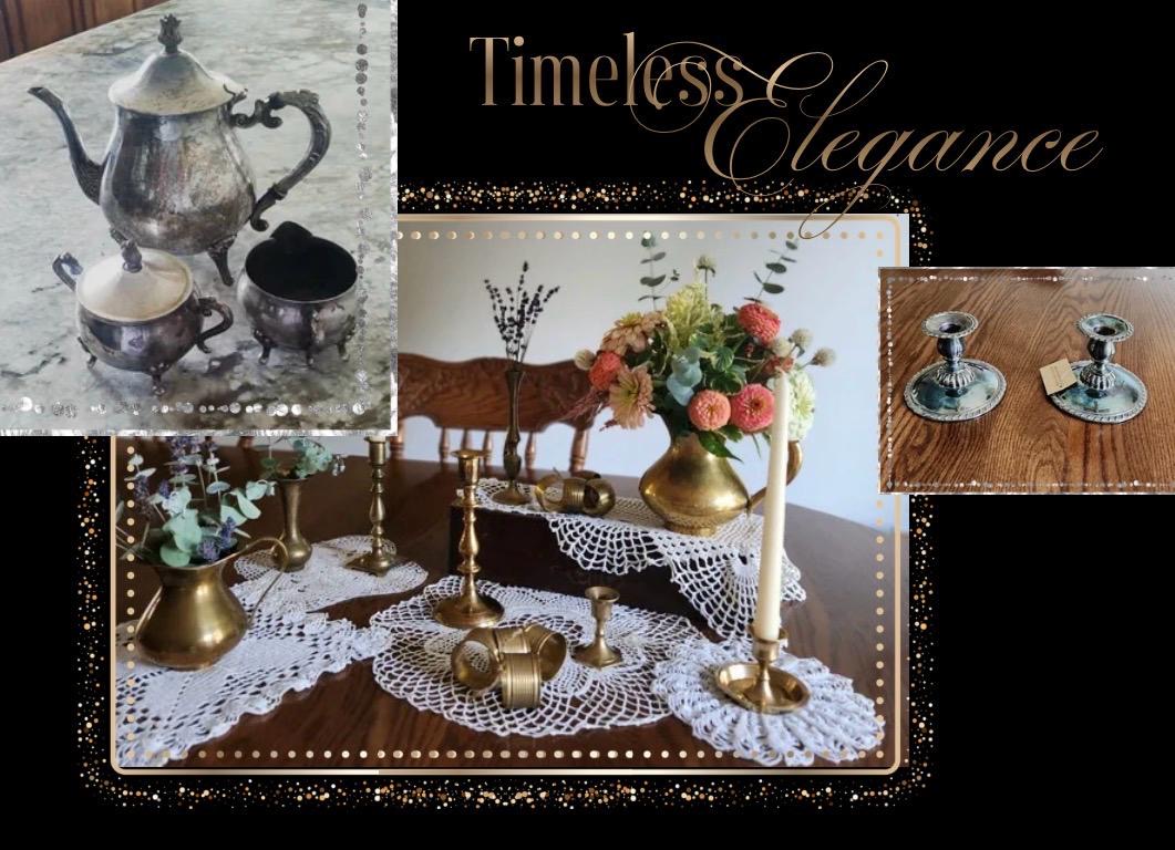 Brass and silver keepsakes