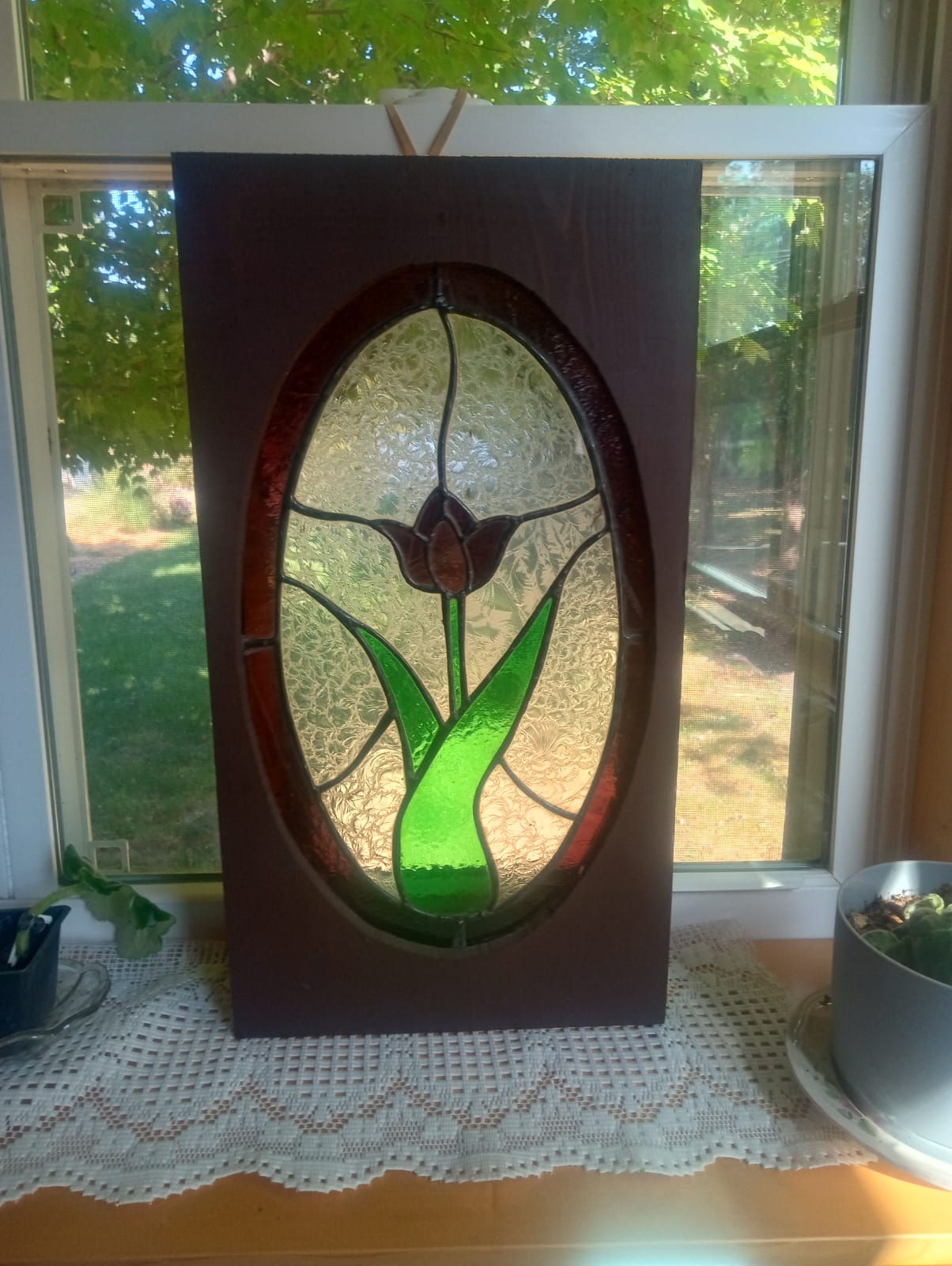 Stained Glass Shadow Box