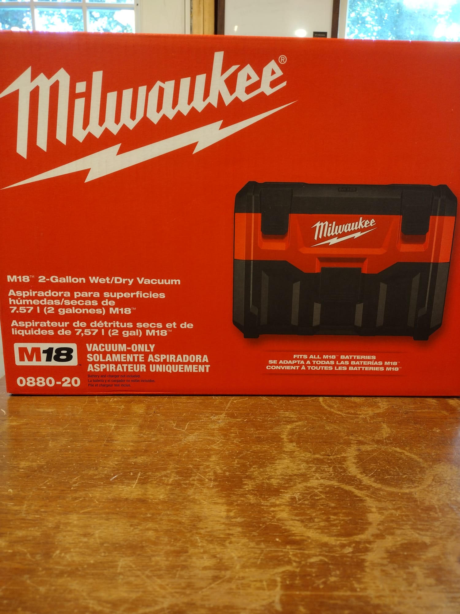 Milwaukee m18 wet/dry Vac