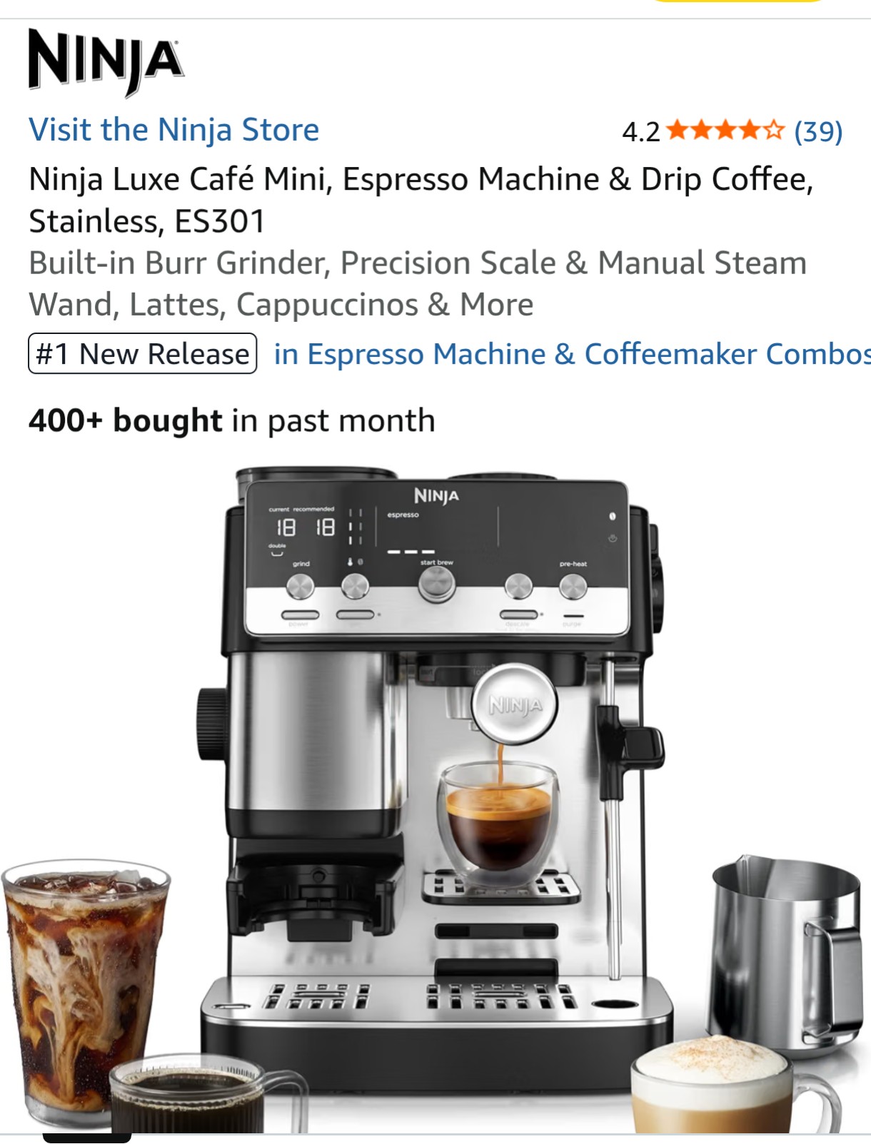 Ninja Luxe Café Premier