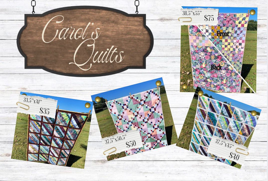 Lap sized quilts