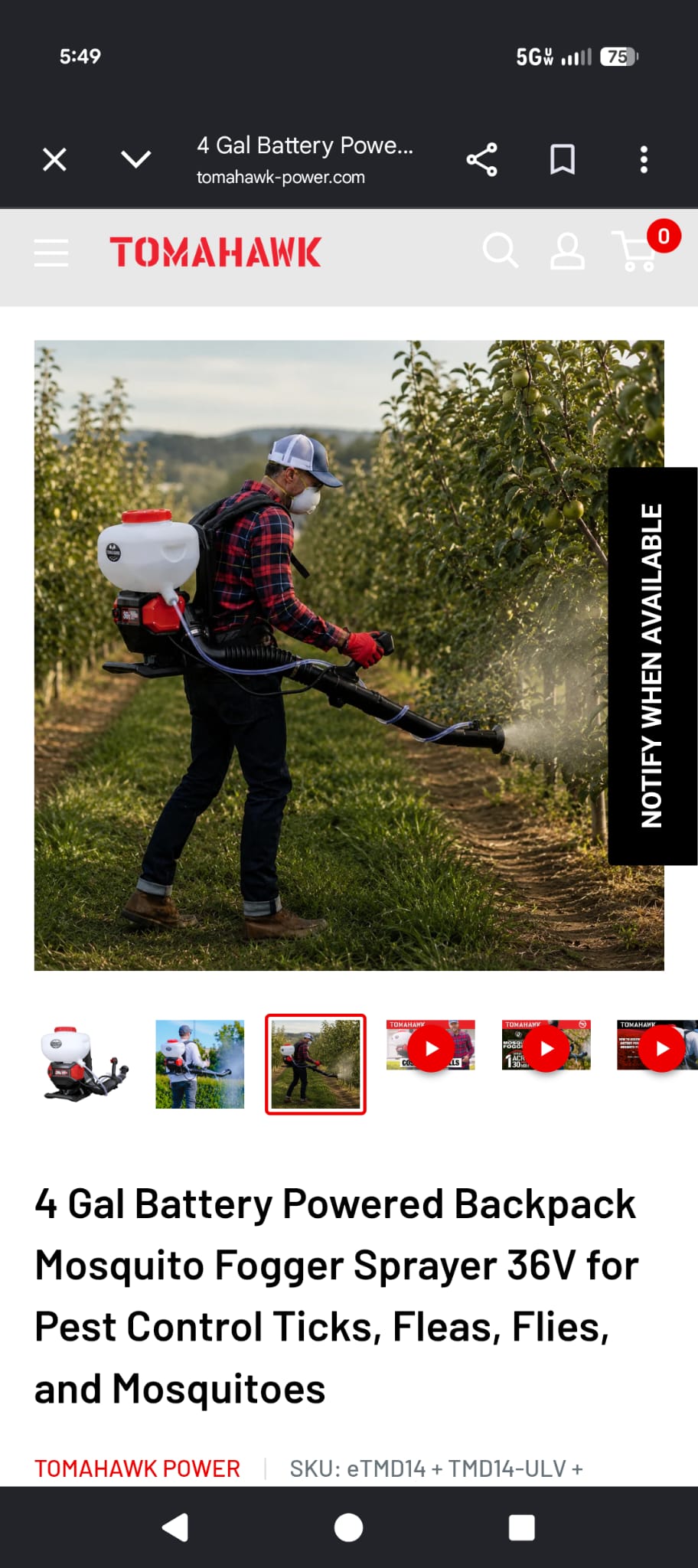 Backpack Fogger