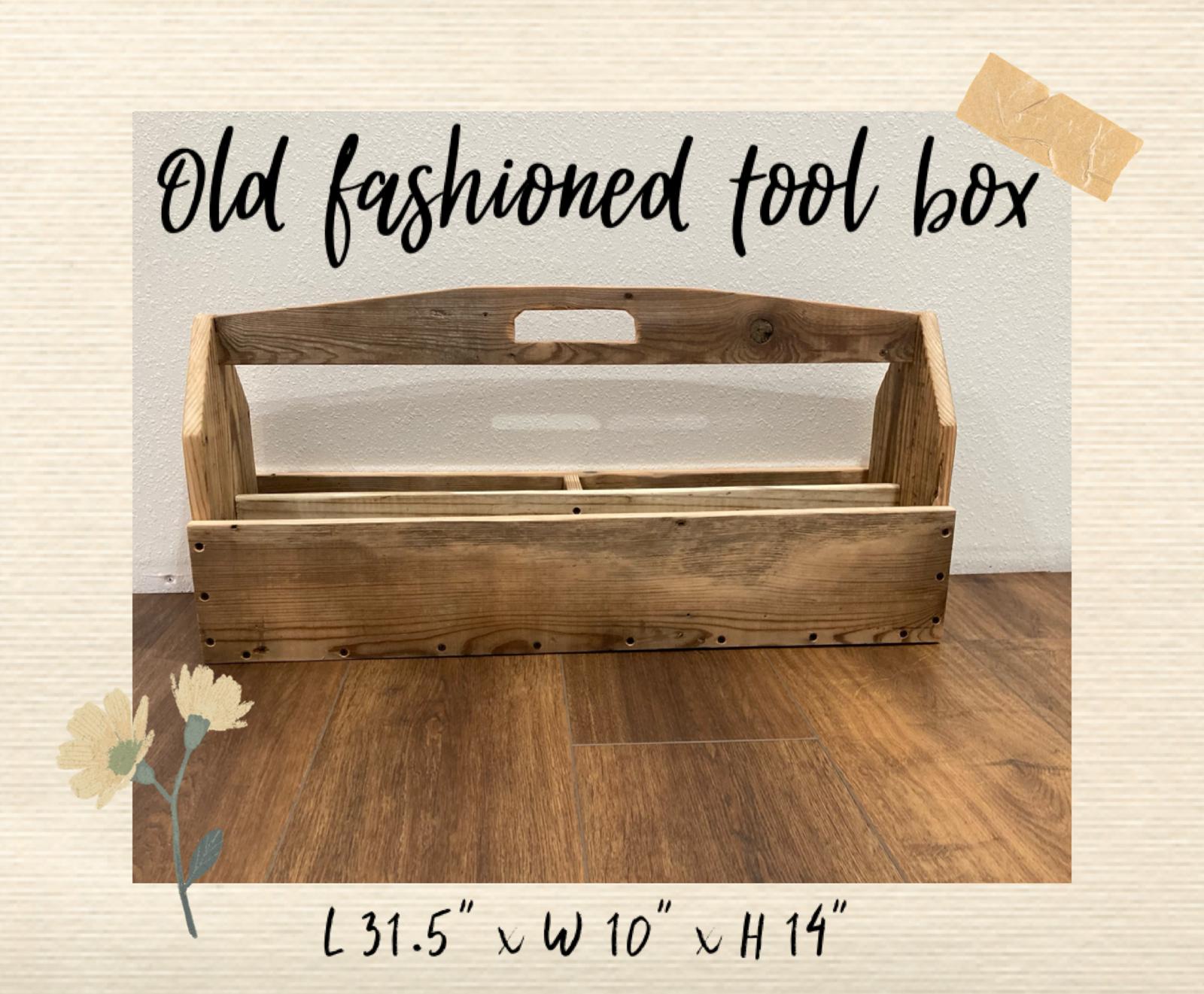 Old Fashion Toolbox 