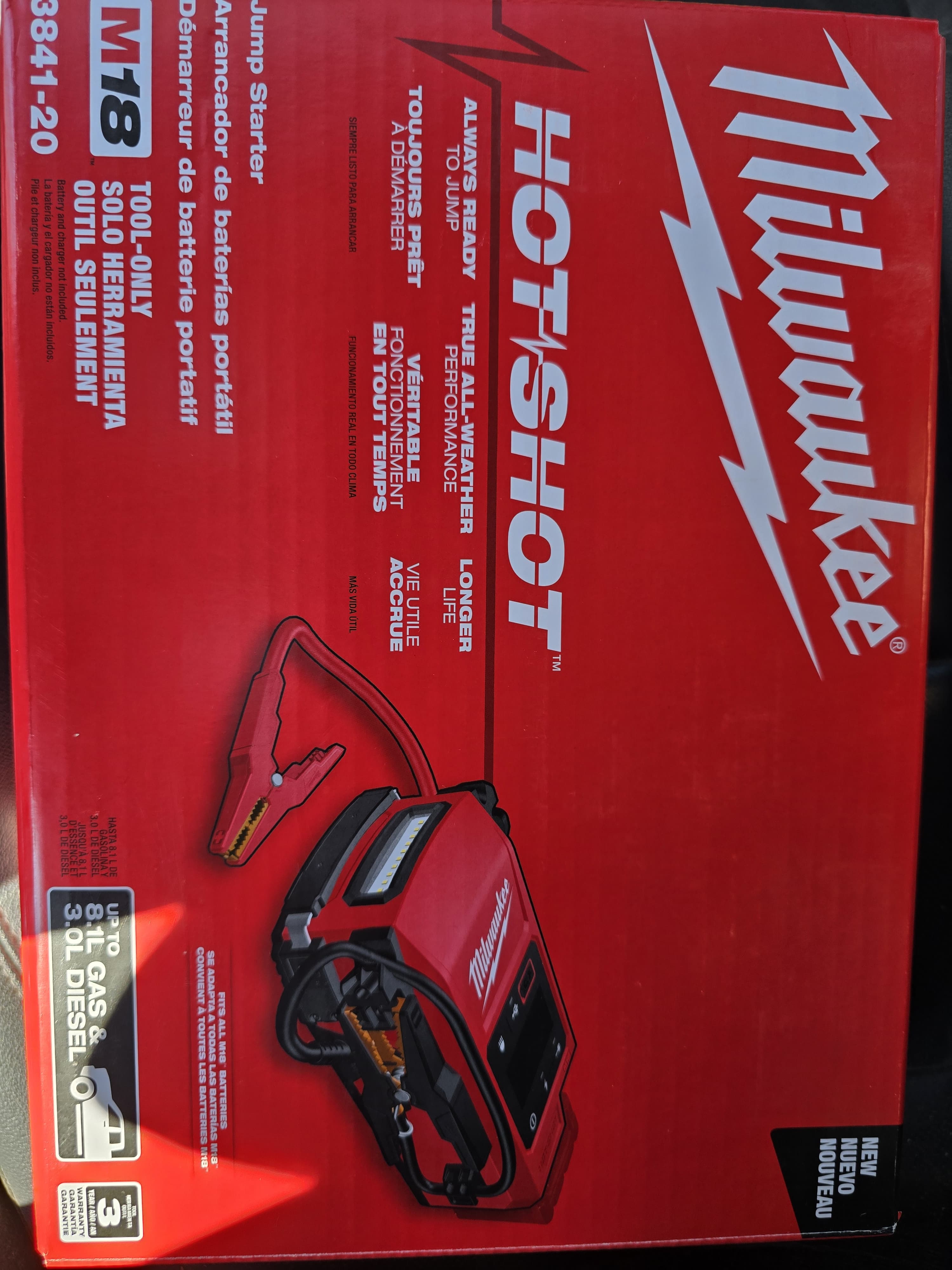 Milwaukee Jump Pack