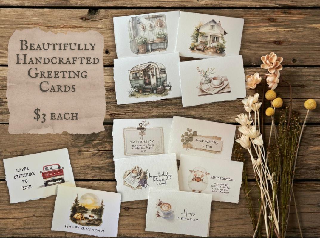 Handcrafted Greeting Cards