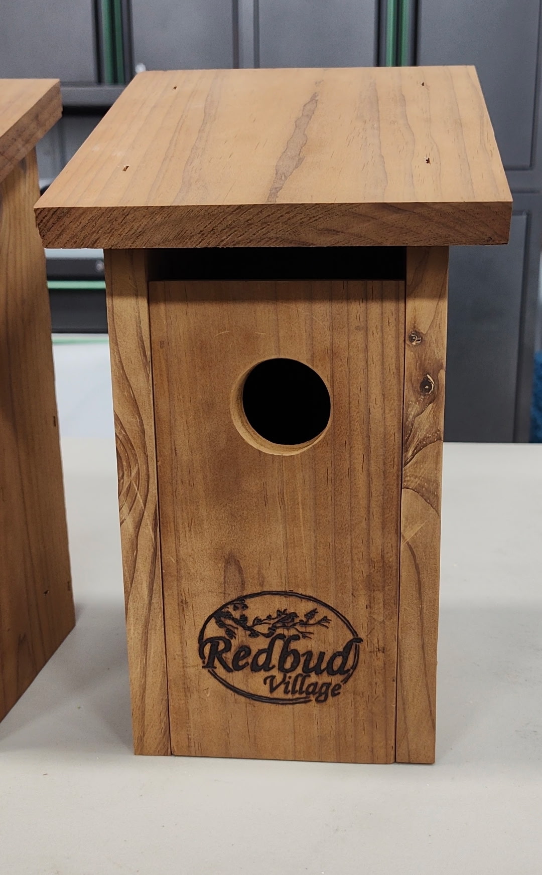 Handmade bird houses